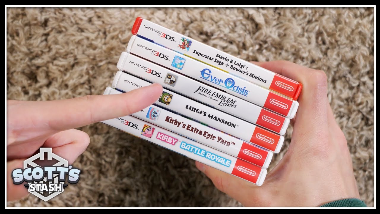 The Horror of the Nintendo 3DS Spines